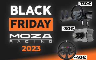 Musta perjantai Moza Racing 2023: Kampanjat jopa 20% off