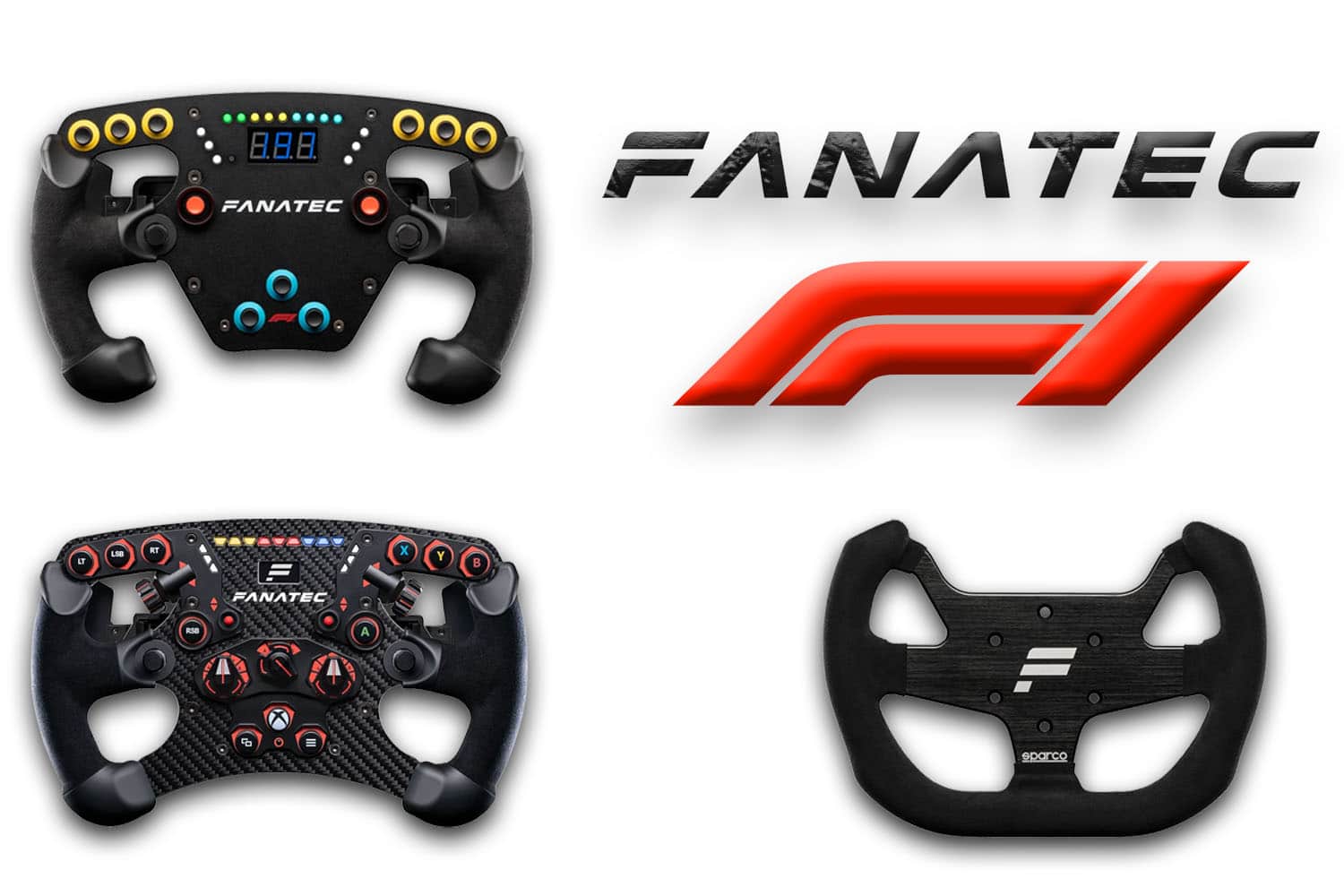Parhaat F1-ohjauspyörät Fanatec Sim Racing