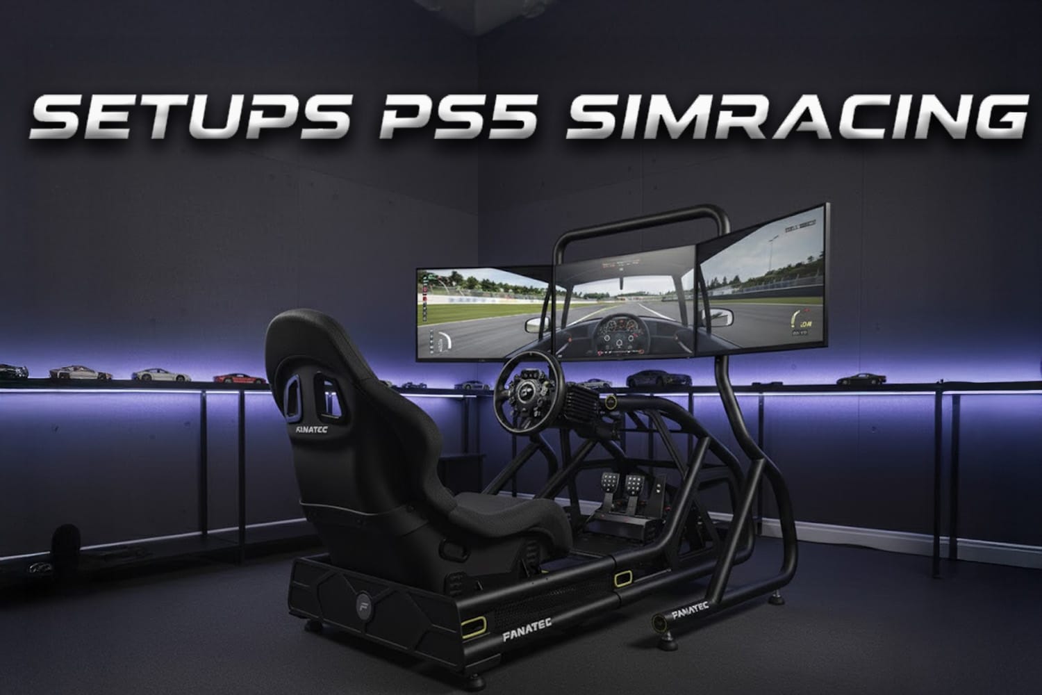 PS5 sim racing -asetukset