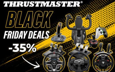 Musta perjantai Thrustmaster: 2025 (-35%)!